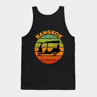 Bangkok Tuk Tuk On A Rainbow Of Colors Tank Top